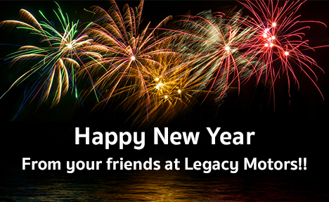 Have a Happy New Year From Legacy Motors Clovis