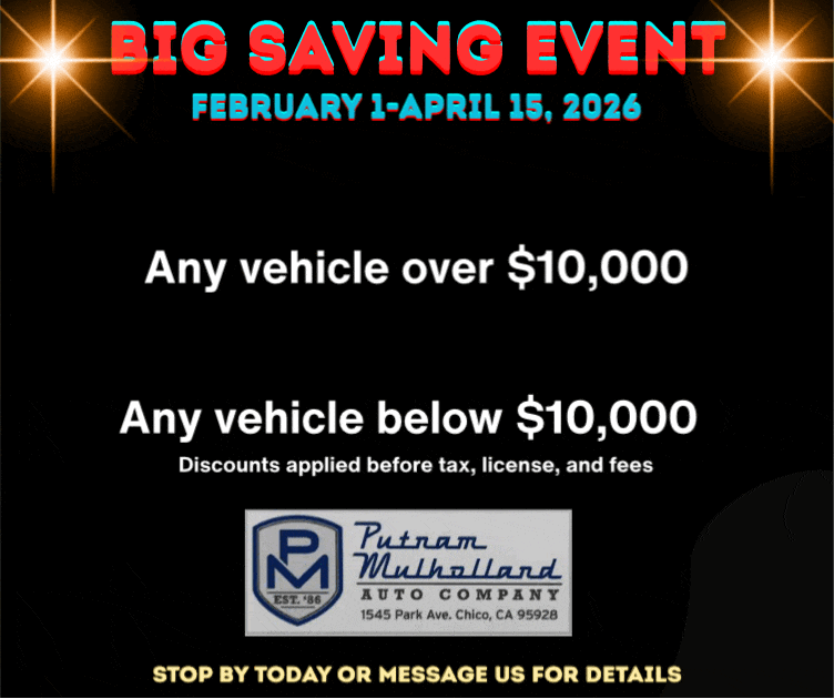 March Madness Sale - $1500 off all vehicles during March