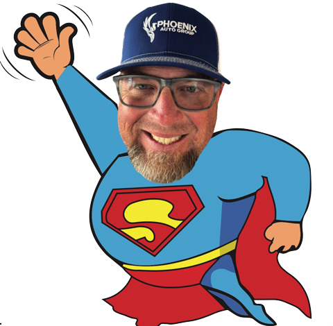 cartoon superhero