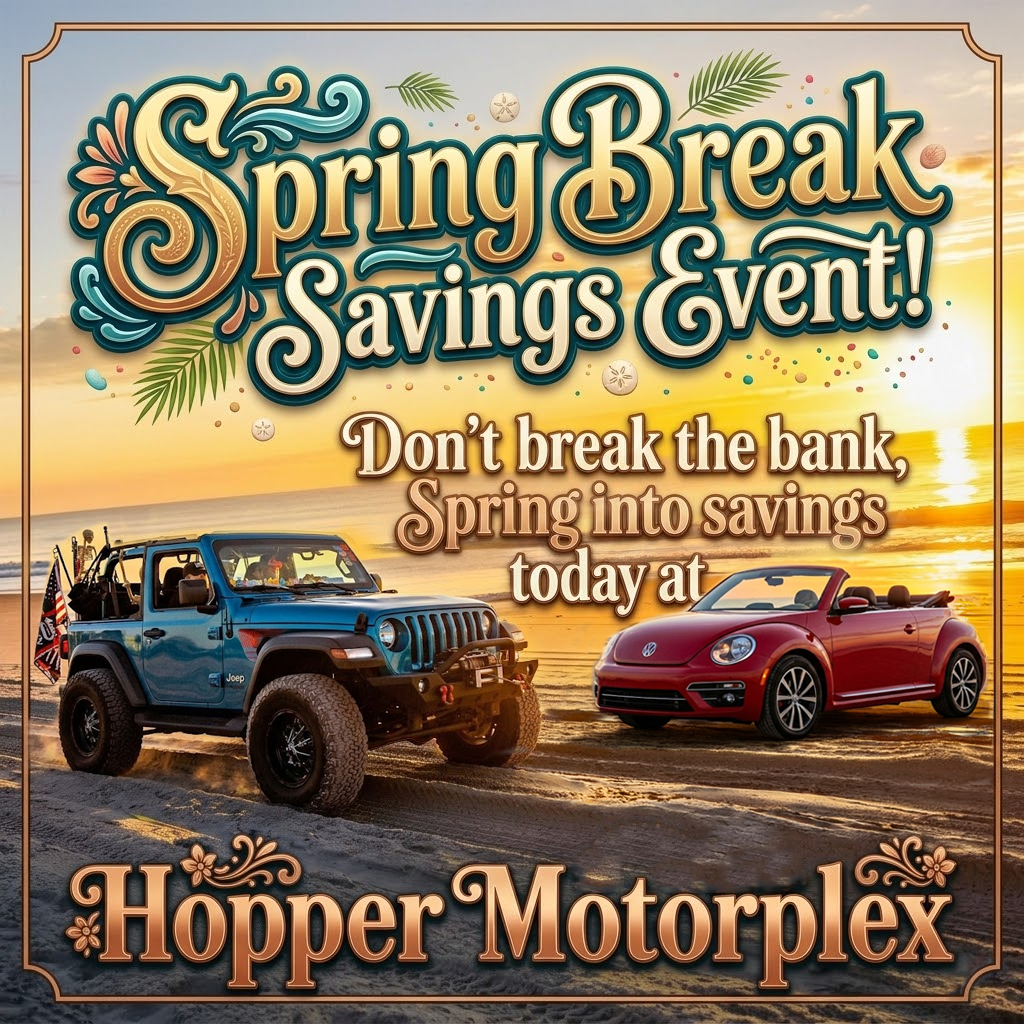 Spring break savings event