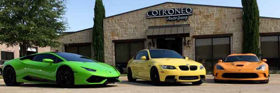 Used Luxury Cars Addison TX Cotroneo Auto Group